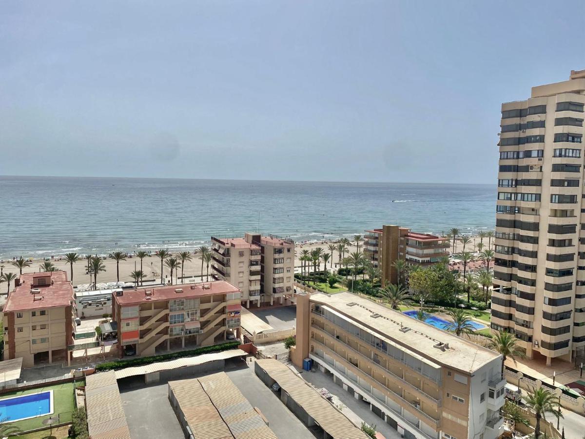T Hercules Apto 6 Pax Vistas Al Mar, Aire Ac Wifi Inmo Leo Playa De San Juan Alicante Exterior foto